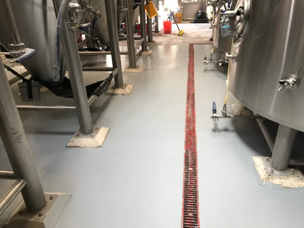 Breweries coating systems by Peckham Coatings