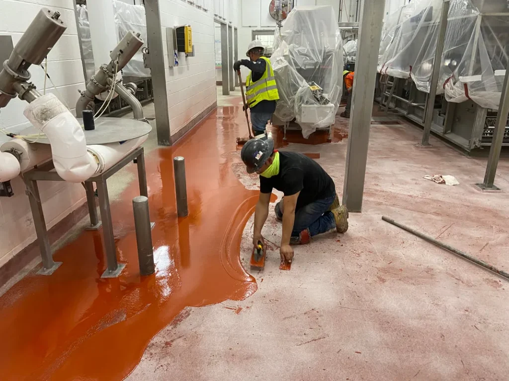 Food Processing Facility — Flooring & Striping — photo 4