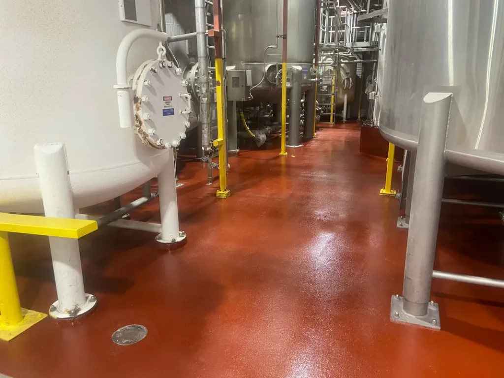 Food Processing Facility — Flooring & Striping — photo 5