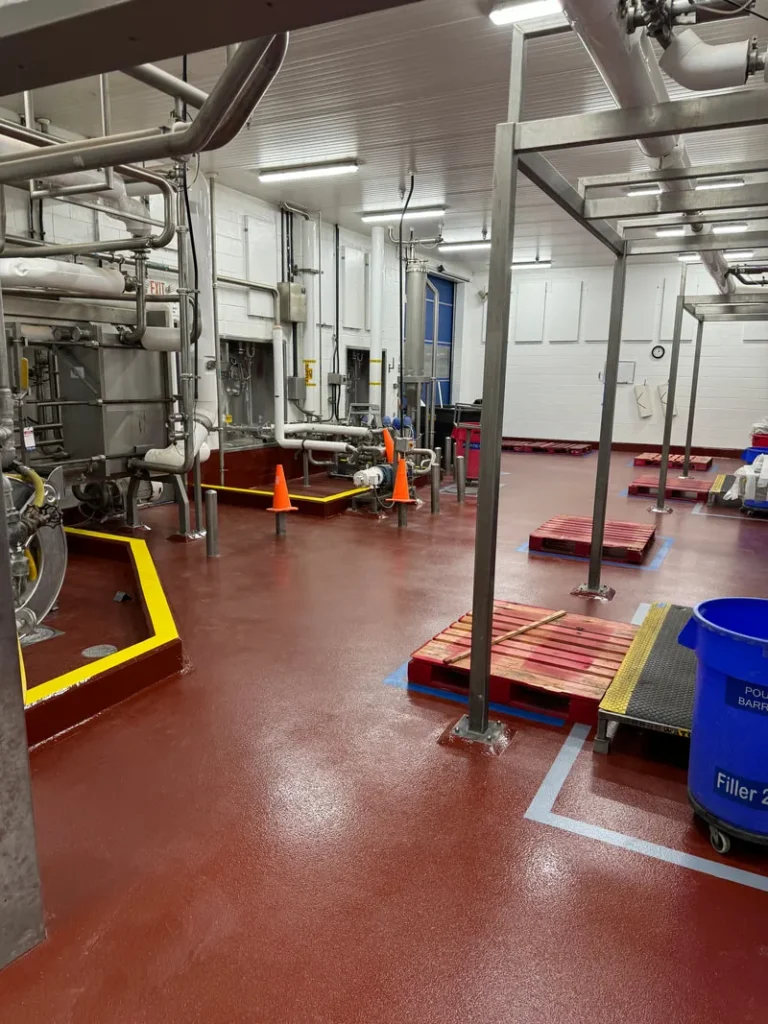 Food Processing Facility — Flooring & Striping — photo 8
