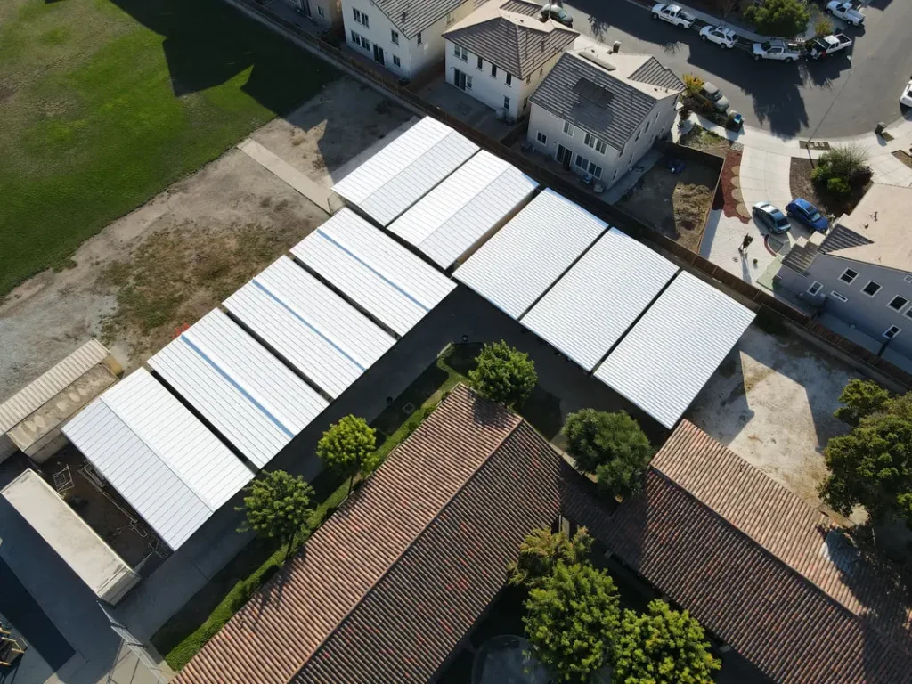 School Roof Restoration — Peckham Coatings project