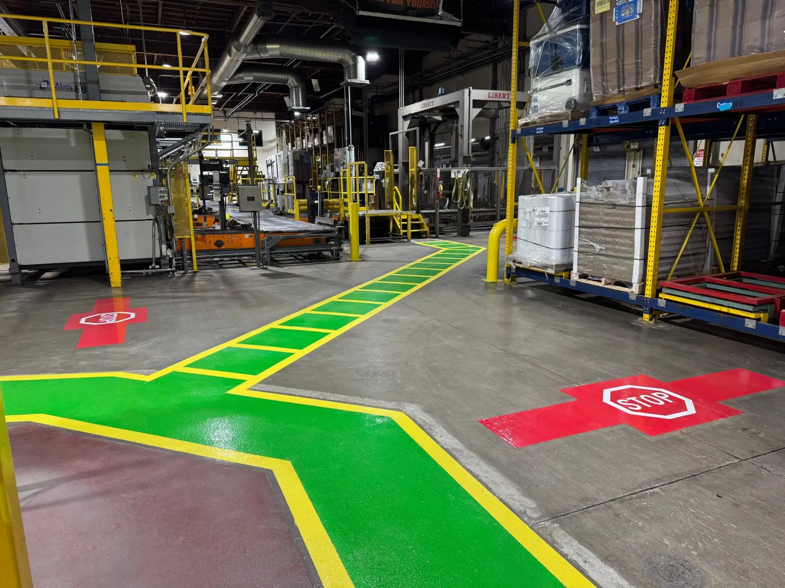 OSHA Floor Marking Color Guide: The Complete Reference — Peckham Coatings